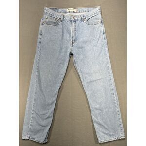 Levis Jeans Mens 34x30* Blue Straight‎ Grunge American Cowboy Workwear Denim